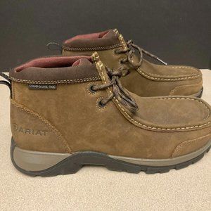 New! Womens ARIAT Edge LTE Moc Composite Toe Leather Work Boots Size 7.5B. Nice!